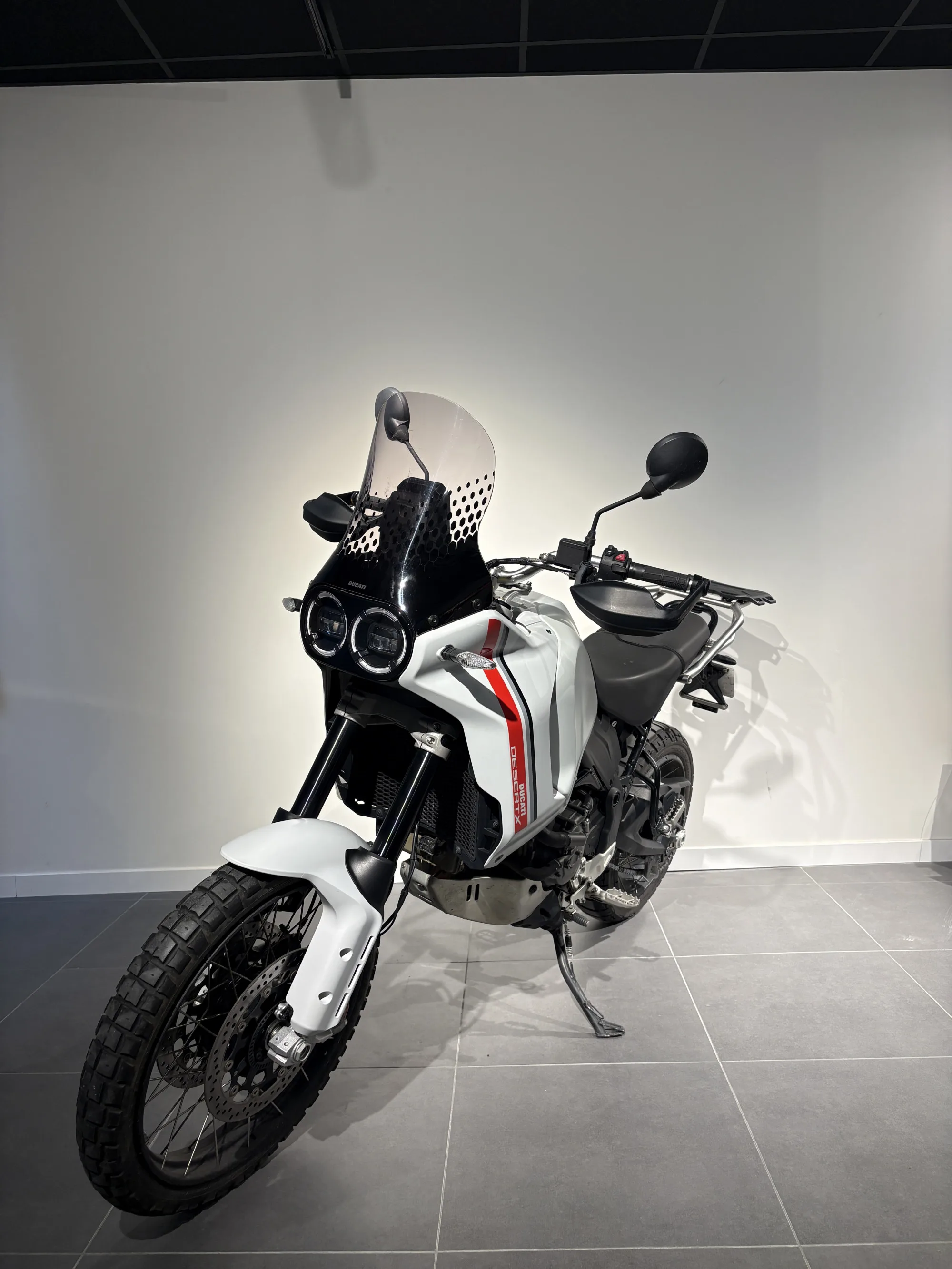 Ducati Desert X 937 White Livery