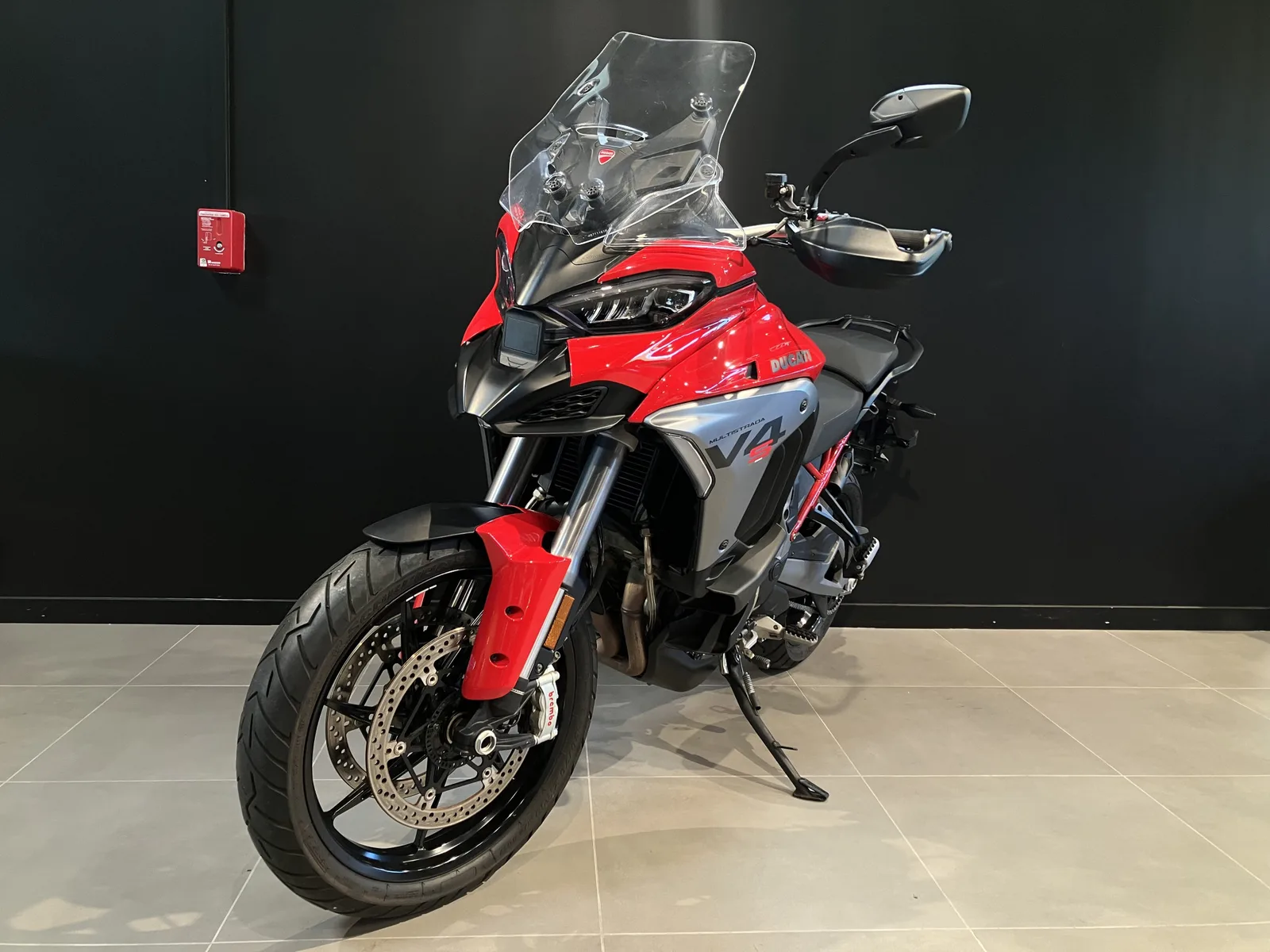 Ducati Multistrada V4 S Radar Red & Forged Rims d'occasion